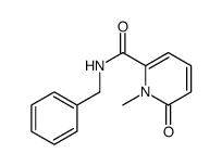 N-benzyl-1-methyl-6-oxopyridine-2-carboxamide Structure