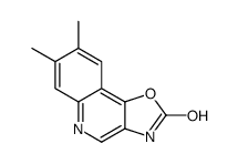 7,8-dimethyl-3H-[1,3]oxazolo[4,5-c]quinolin-2-one结构式