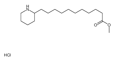 methyl 11-piperidin-2-ylundecanoate,hydrochloride Structure