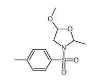 5-methoxy-2-methyl-3-(4-methylphenyl)sulfonyl-1,3-oxazolidine Structure