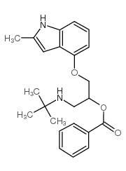 Bopindolol structure