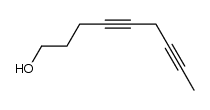 nona-4,7-diyn-1-ol结构式