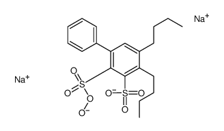 Dibutyl-2-hydroxy-(1,1'-biphenyl)disulfonic acid disodium salt结构式