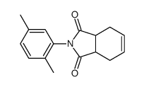 2-(2,5-dimethylphenyl)-3a,4,7,7a-tetrahydroisoindole-1,3-dione结构式