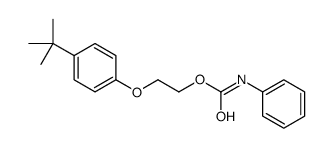 2-(4-tert-butylphenoxy)ethyl N-phenylcarbamate Structure