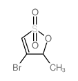 5H-1,2-Oxathiole,4-bromo-5-methyl-, 2,2-dioxide结构式