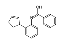 N-(2-cyclopent-2-en-1-ylphenyl)benzamide Structure