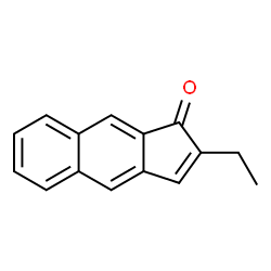 1H-Benz[f]inden-1-one,2-ethyl-(9CI) structure
