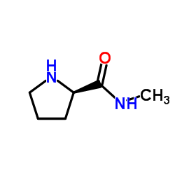 N-Methyl-D-prolinamide结构式