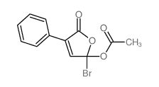 2(5H)-Furanone,5-(acetyloxy)-5-bromo-3-phenyl- picture