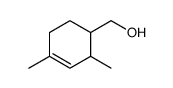 2,4-dimethyl-3-cyclohexene-1-methanol structure