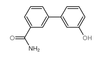 3'-Hydroxybiphenyl-3-carboxamide structure