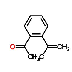 Ethanone, 1-[2-(1-methylethenyl)phenyl]- (9CI) structure