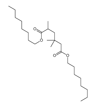 dioctyl 2,4,4-trimethyladipate结构式