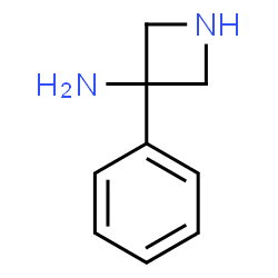 3-Azetidinamine,3-phenyl-(9CI) structure