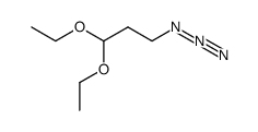 3-azidopropanal diethyl acetal Structure