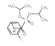 Phosphonic acid,[[(4-chlorophenyl)amino]carbonyl]-, bis(1-methylethyl) ester (9CI) Structure
