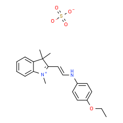 2-[2-[(4-ethoxyphenyl)amino]vinyl]-1,3,3-trimethyl-3H-indolium hydrogen sulphate picture