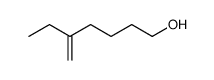 5-ethyl-5-hexen-1-ol结构式