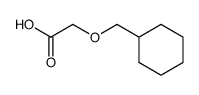 (cyclohexylmethoxy)acetic acid Structure