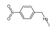 (4-nitrobenzyl)mercury(II) iodide Structure