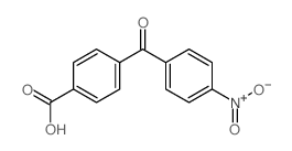 4-(4-硝基苄基)-苯甲酸结构式