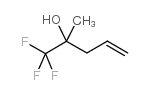 1,1,1-trifluoro-2-methylpent-4-en-2-ol结构式