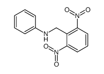 N-(2,6-dinitro-benzyl)-aniline Structure