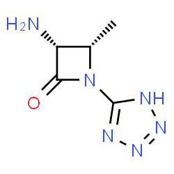 2-Azetidinone,3-amino-4-methyl-1-(1H-tetrazol-5-yl)-,cis-(9CI) picture