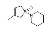 3-methyl-1-piperidin-1-yl-2,5-dihydro-1λ5-phosphole 1-oxide结构式