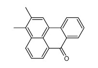 2,3-dimethyl-benz[de]anthracen-7-one Structure