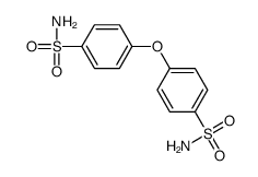 4,4'-oxydi(benzenesulphonamide)结构式