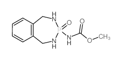 Carbamic acid,(1,2,4,5-tetrahydro-3-oxido-3H-2,4,3-benzodiazaphosphepin-3-yl)-, methyl ester(9CI) Structure