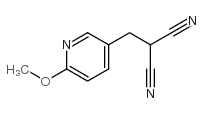 Propanedinitrile, [(6-methoxy-3-pyridinyl)methyl]- (9CI) Structure