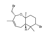 (2R)-7β-Bromo-2-(bromomethyl)-2,5,5aα,6,7,8,9,9a-octahydro-3,6,6,9aβ-tetramethyl-1-benzoxepin picture