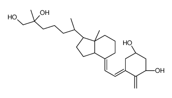 (1R,3S,5Z)-5-[(2E)-2-[(1R,3aS,7aR)-1-[(2R,6S)-6,7-dihydroxy-6-methylheptan-2-yl]-7a-methyl-2,3,3a,5,6,7-hexahydro-1H-inden-4-ylidene]ethylidene]-4-methylidenecyclohexane-1,3-diol Structure