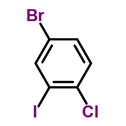 4-溴-1-氯-2-碘苯结构式