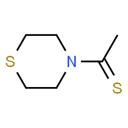 Thiomorpholine, 4-(1-thioxoethyl)- (9CI) Structure