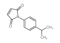 1-(4-propan-2-ylphenyl)pyrrole-2,5-dione Structure