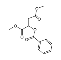 dimethyl 2-(benzoyloxy)succinate结构式
