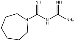 N-[Amino(imino)methyl]azepane-1-carboximidamide structure