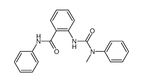 2-(3-methyl-3-phenylureido)-N-phenylbenzamide Structure