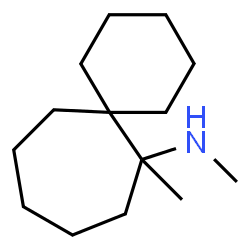 Spiro[5.6]dodecan-7-amine, N,7-dimethyl- (8CI) Structure