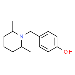 p-Cresol, alpha-(2,6-dimethylpiperidino)- (8CI)结构式