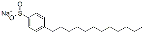 p-Dodecylbenzenesulfinic acid sodium salt structure