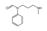 N-[3-(methylamino)propyl]-N-phenylformamide结构式