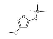 4-methoxy-2-(trimethylsilyloxy)furan Structure