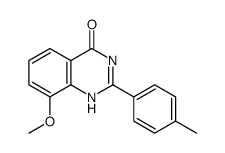 4(1H)-Quinazolinone,8-methoxy-2-(4-methylphenyl)- (9CI) structure