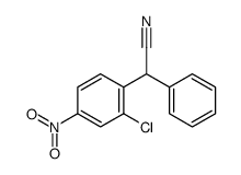 (2-chloro-4-nitrophenyl)phenylacetonitrile structure
