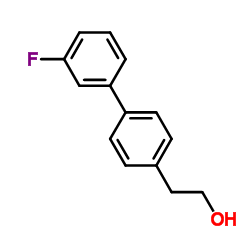 4-(3-FLUOROPHENYL)PHENETHYL ALCOHOL结构式